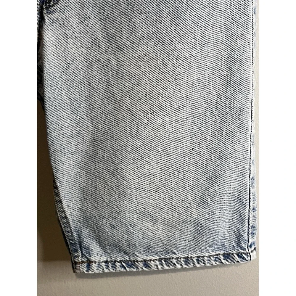 Vintage Levis 550 Relaxed Fit Orange Tab Jean Shorts 1993 Made in USA Size 30